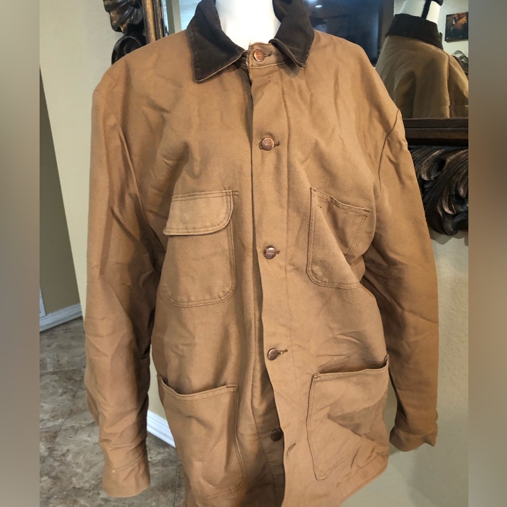 Vintage Wrangler BIG‎ BEN Jacket Men's 50 Blanket Lined Chore Coat size 44 -B4